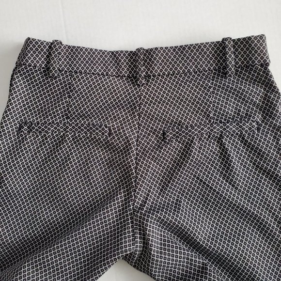 H&M Women's Black & White Ankle Length Pants, 6 - Picture 6 of 7
